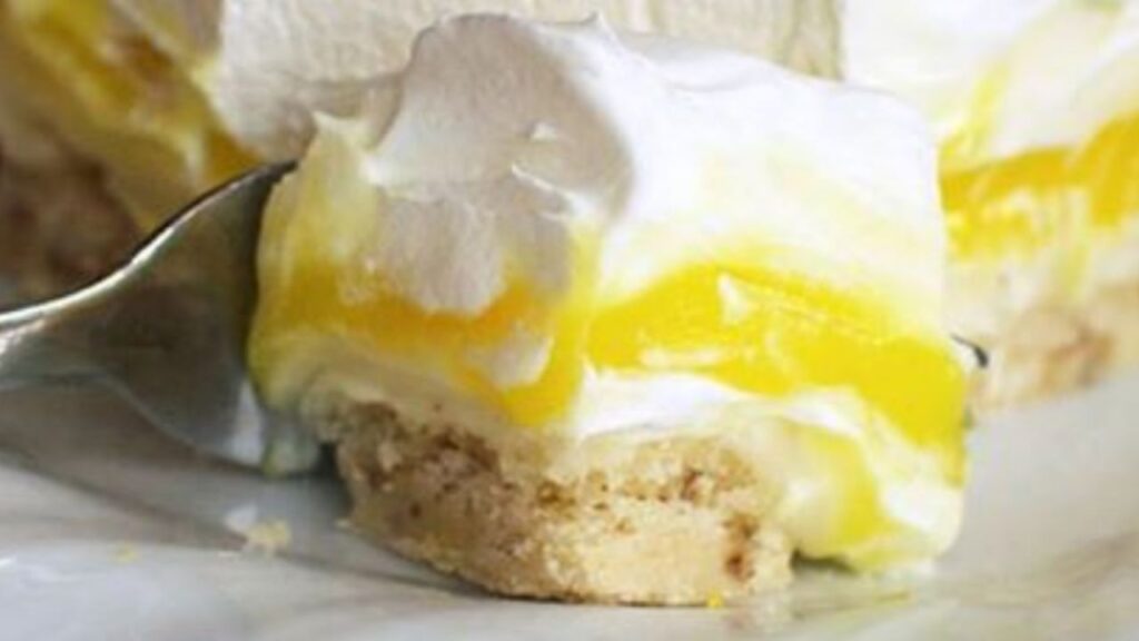LEMON LUSH DESSERT Viral Recipes