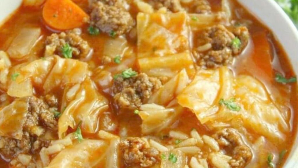 CABBAGE ROLL SOUP Viral Recipes