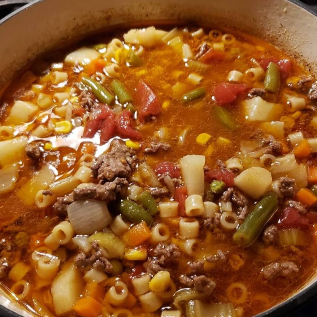 vegetable beef minestrone soup Viral Recipes