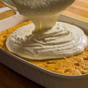 Eggnog Poke Cake - Viral Recipes