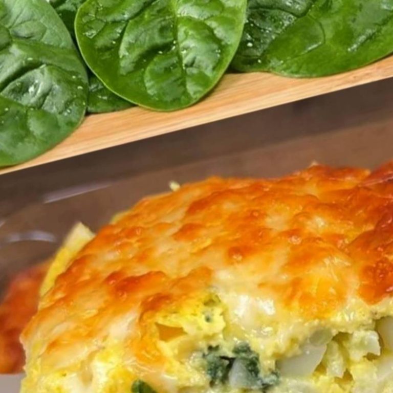 Spinach and Egg Skillet with Cheese - Viral Recipes